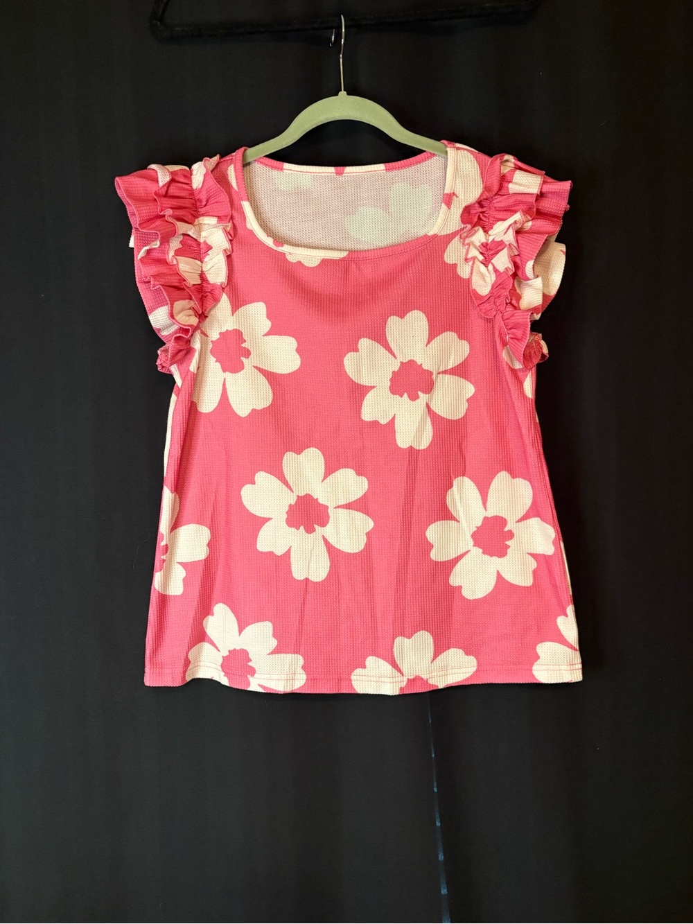 Ruffle sleeve shirt